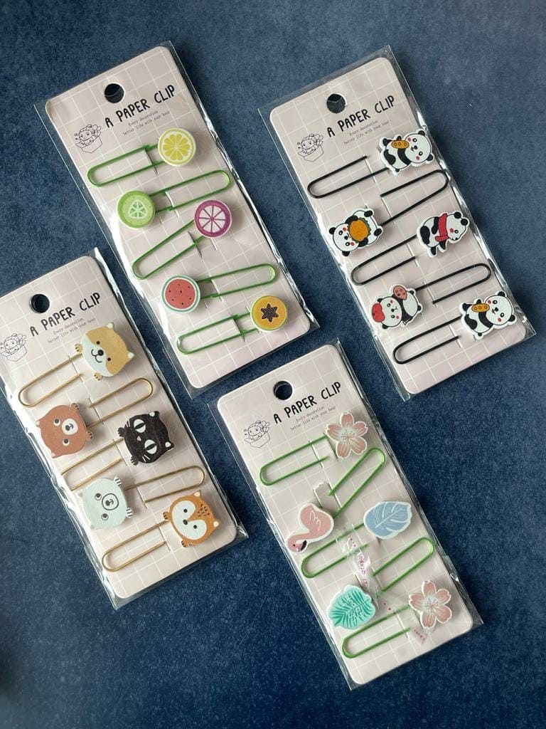 Cute Kawaii Bookmark Clips