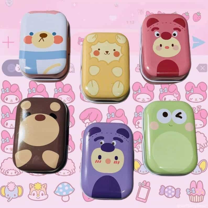 Cute Animal Tin Box