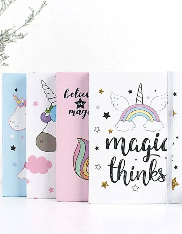 Unicorn Hardbound Notebook