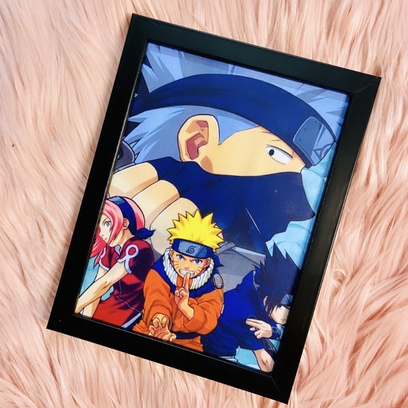 Naruto Wall/ Desk Frame