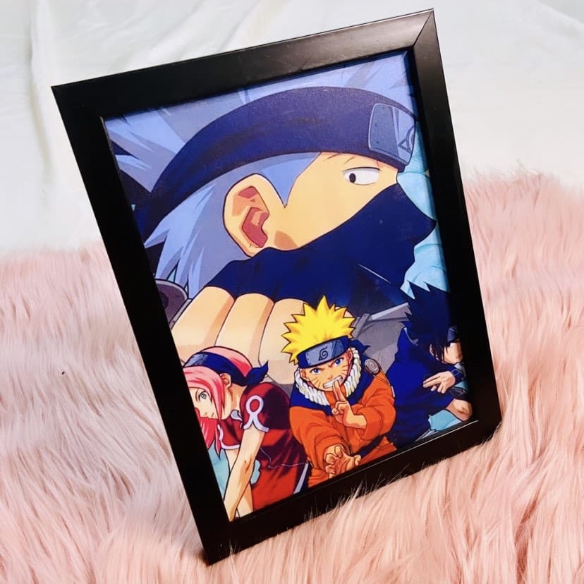 Naruto Wall/ Desk Frame