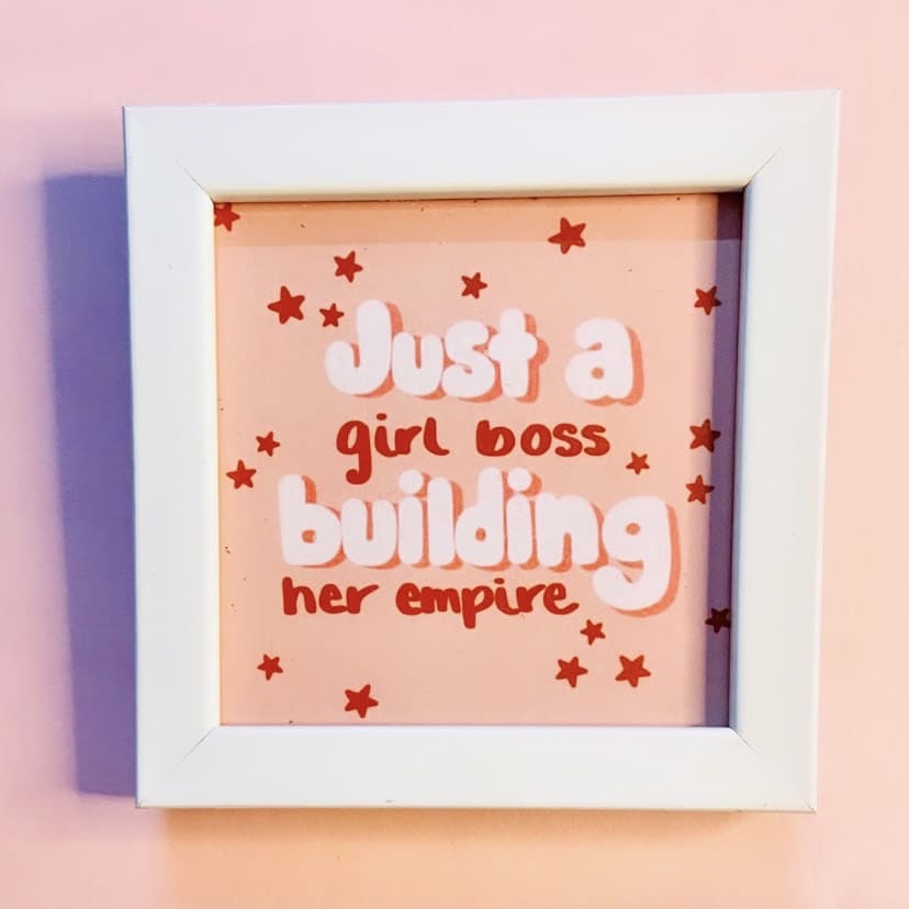 Boss Lady Wall/Desk Frame