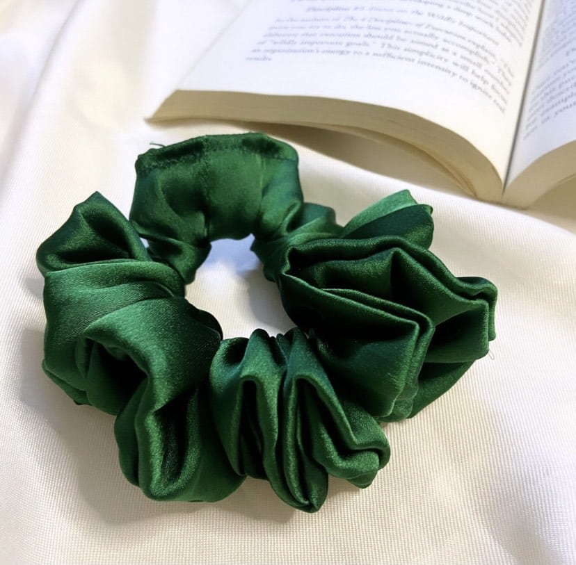 Emerald Green Scrunchie