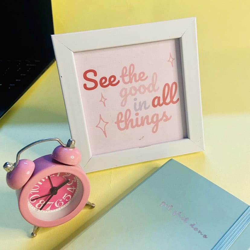 Good In all things Wall/Desk Frame