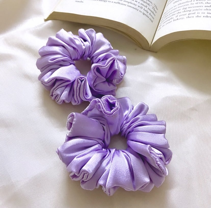 French Lavender Scrunchie