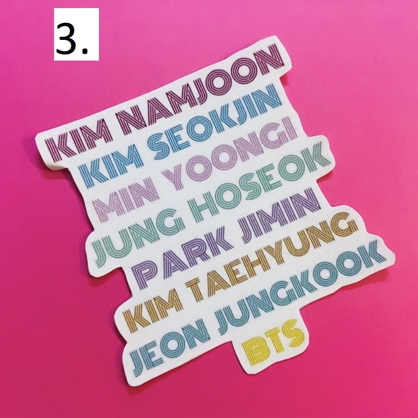 BTS Stickers