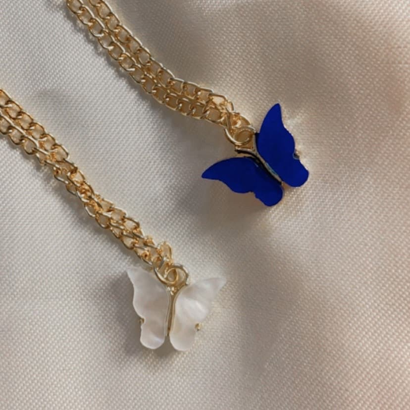 Butterfly Pendant Chain
