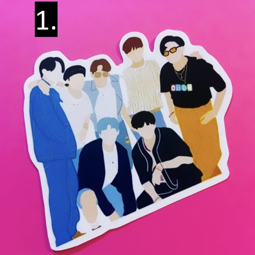 BTS Stickers