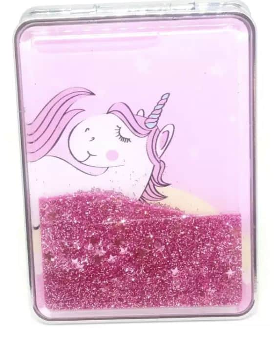 Cute Unicorn Mirror Keychain
