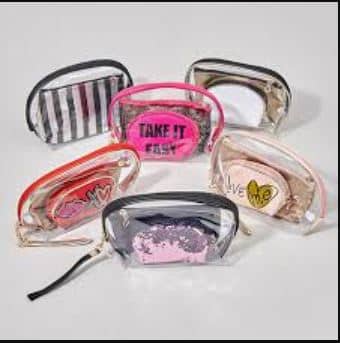 Three In One Makeup Vanity pouch