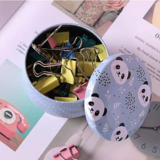 Panda Storage Tin Box