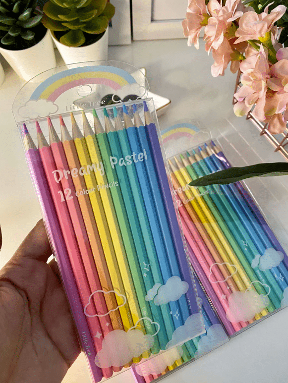 Dreamy Pastel Colour Pencils