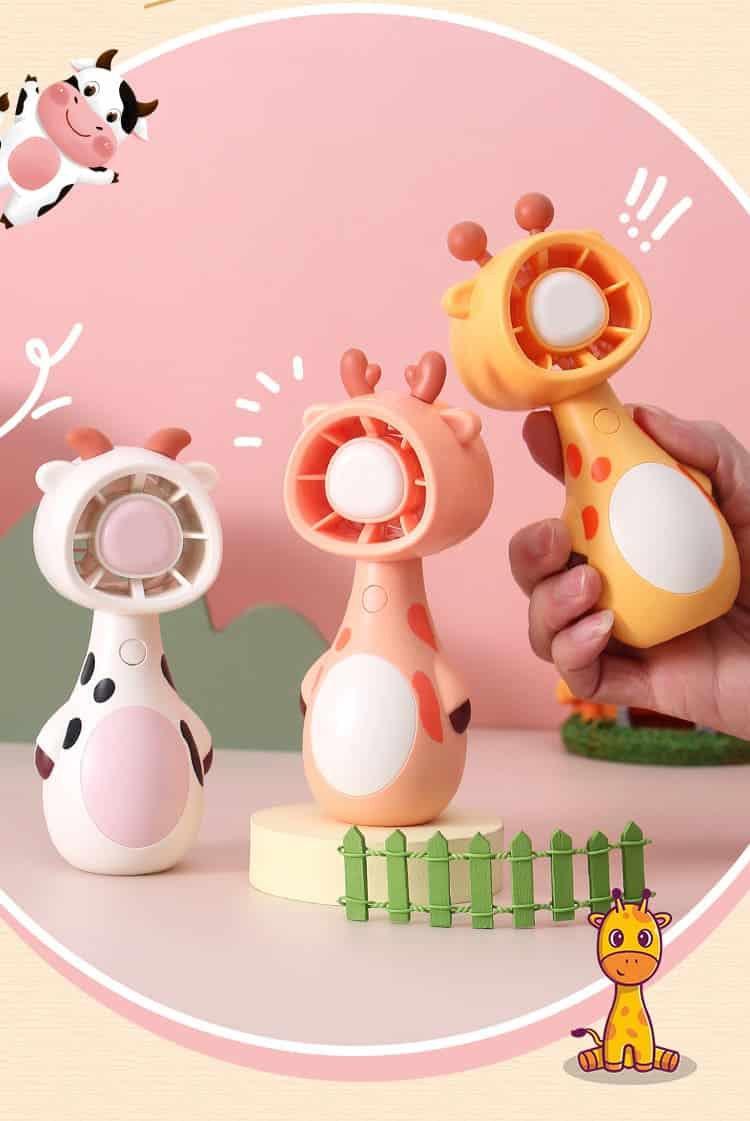 Cute Animal Mini Fan