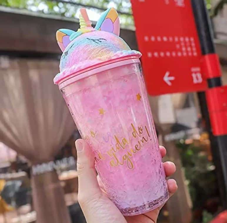 GORGEOUS UNICORN SIPPER
