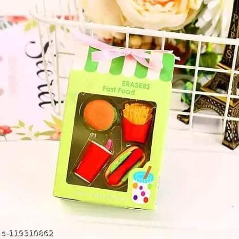 Food Eraser Set