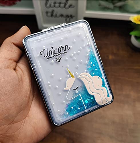 Cute Unicorn Mirror Keychain