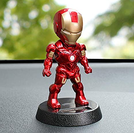 Ironman Solar Powered Bobblehead