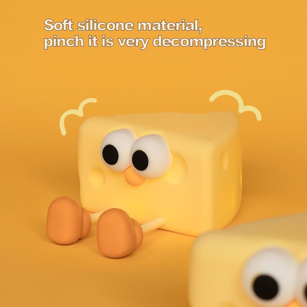 Cheese Silicone Night Lamp