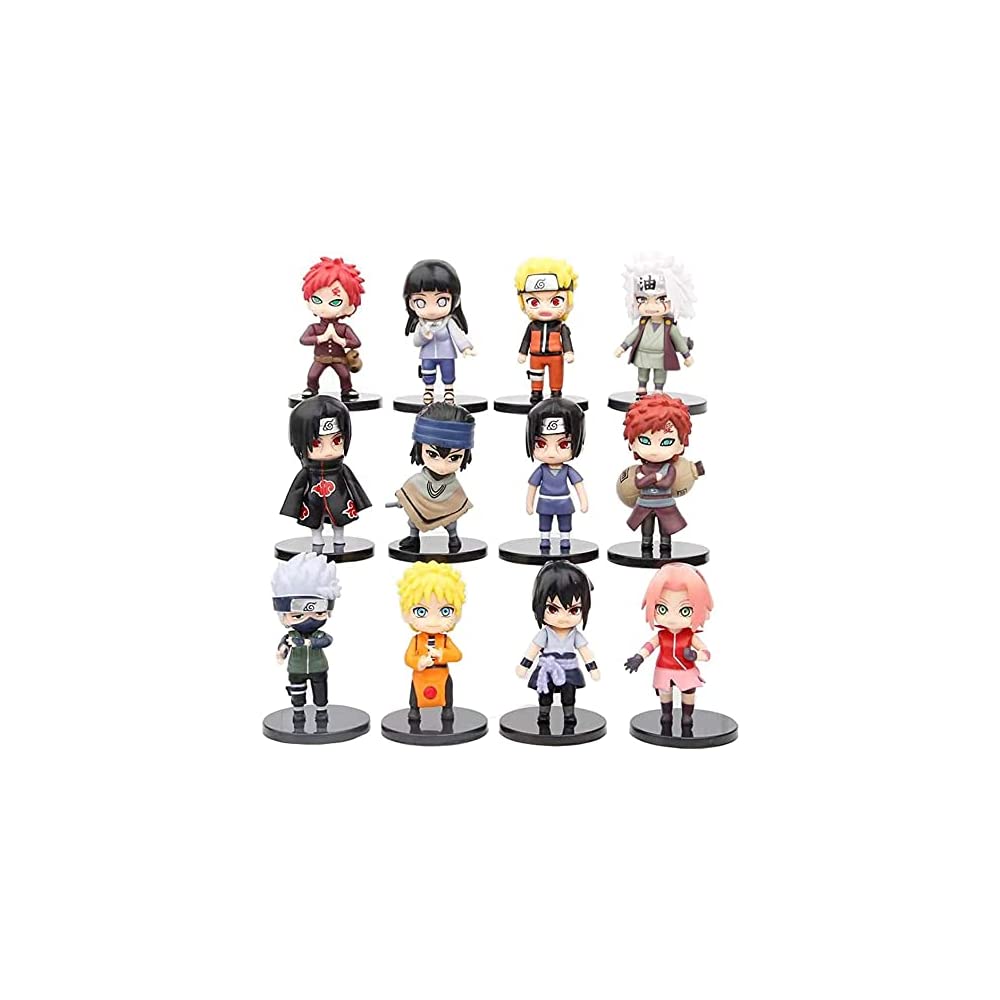 Naruto Action Figures (Set of 12)