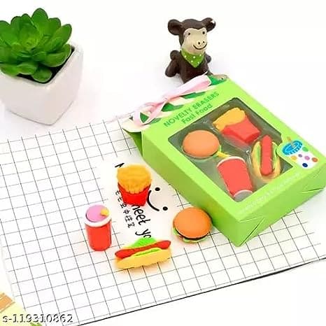Food Eraser Set