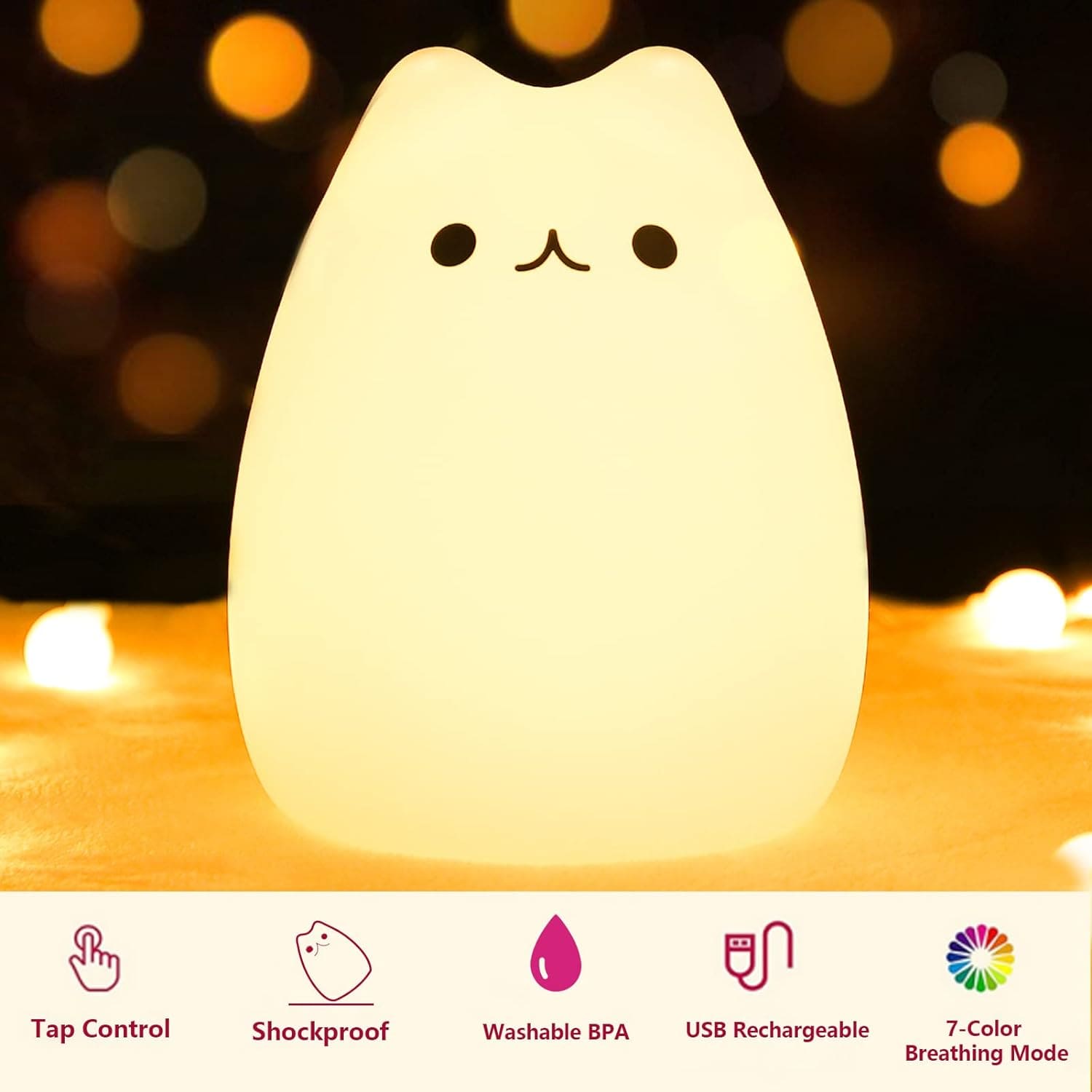 Cat Touch Lamp