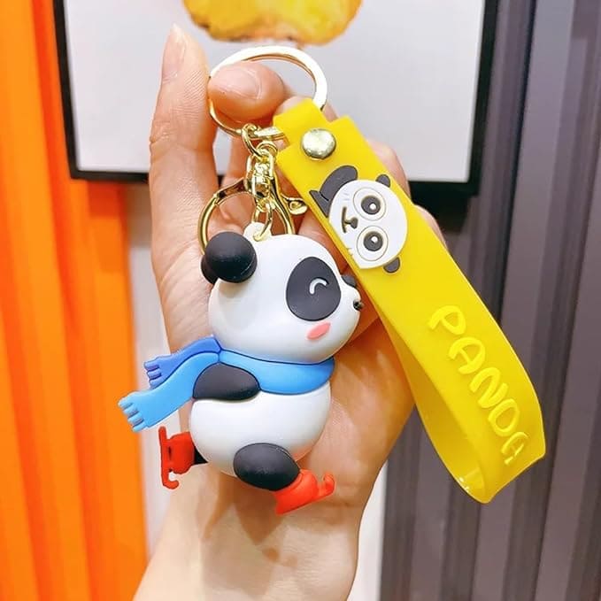 Cute Panda Keychain