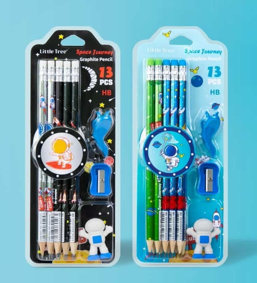 Space Pencil Set (Set of 13 pencils)