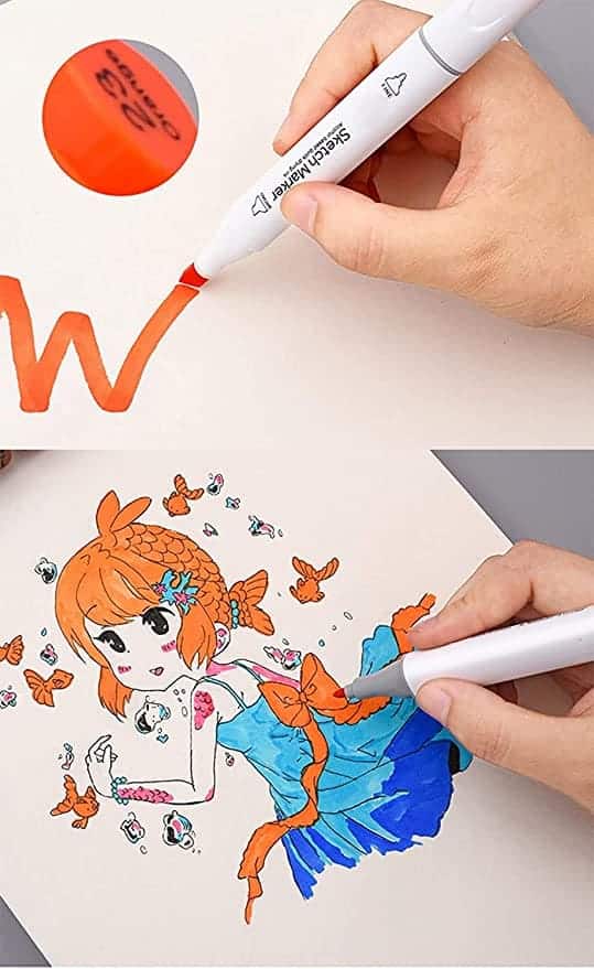 Dual Tip Marker Pens (48 Pc Set)
