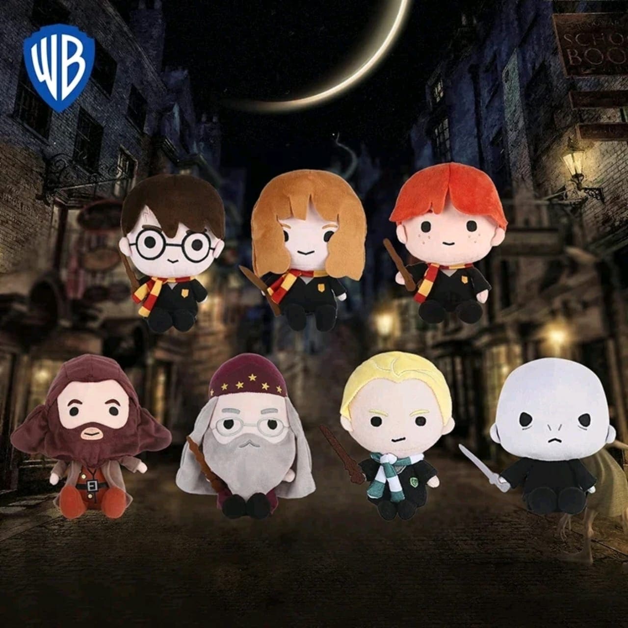 Cute Harry Potter Plush Keychain