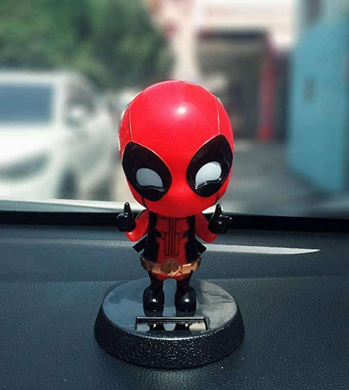 Deadpool Solar Powered Bobblehead