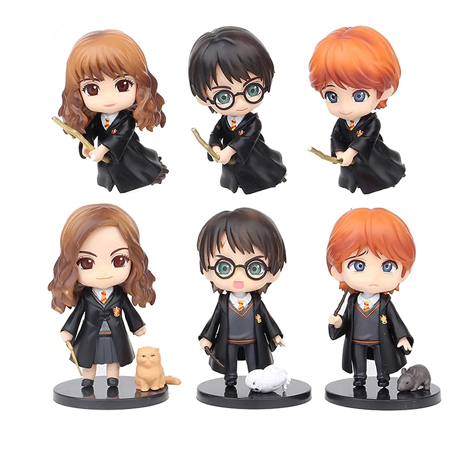 Harry Potter Action Figures (Set of 6)
