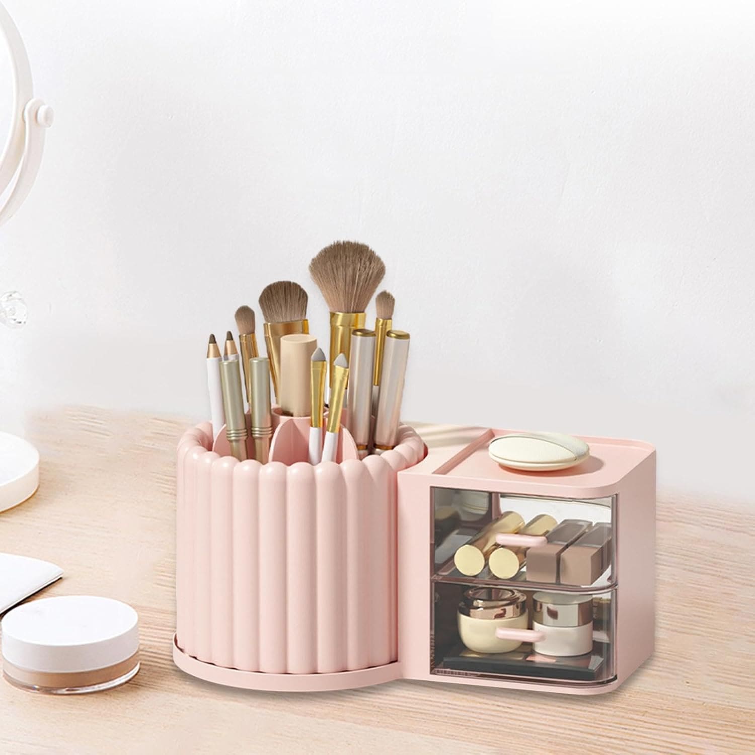 Multipurpose Desk Organizer with Drawers