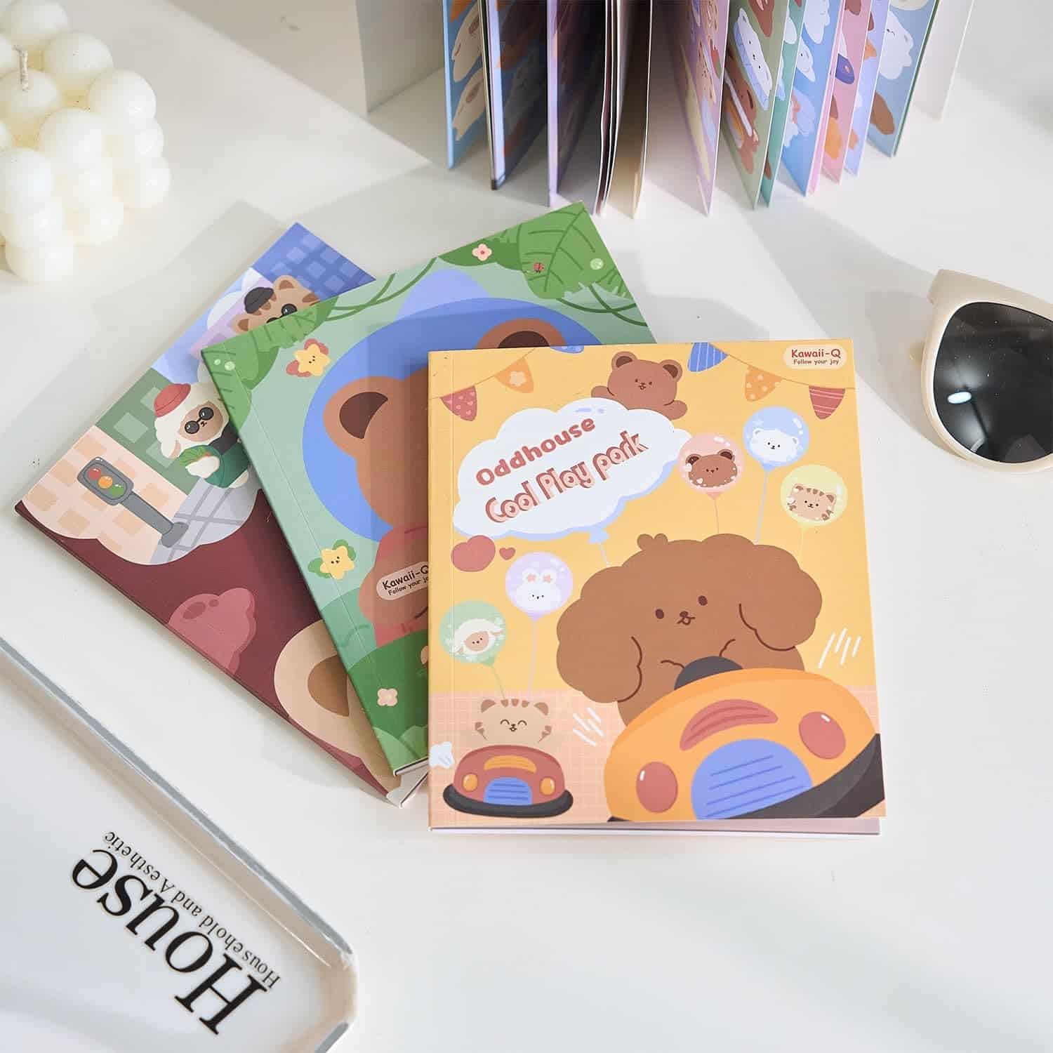 Kawaii Bear Sticker Book