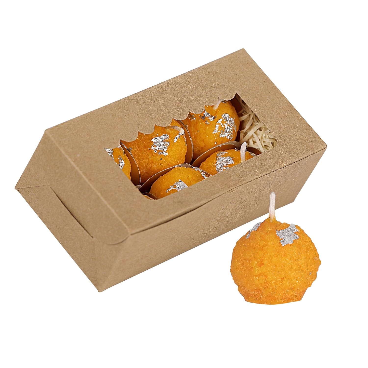 Ladoo Candle (Set of 6)