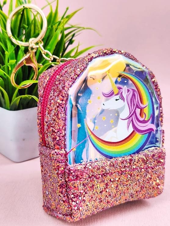 Sparkle Unicorn Coin Pouch