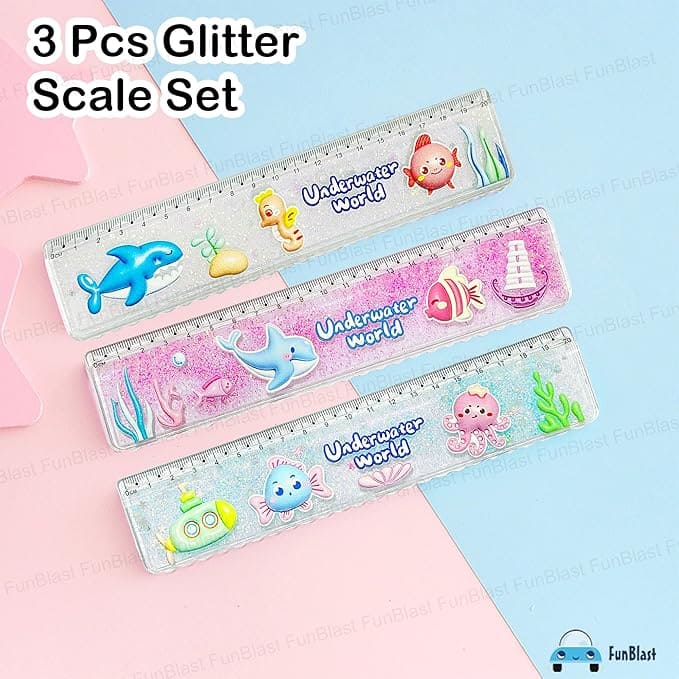 Sea World Sparkle Ruler