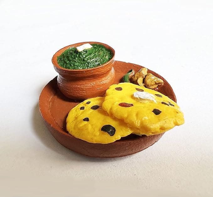 Makki Ki Roti Saag Magnet