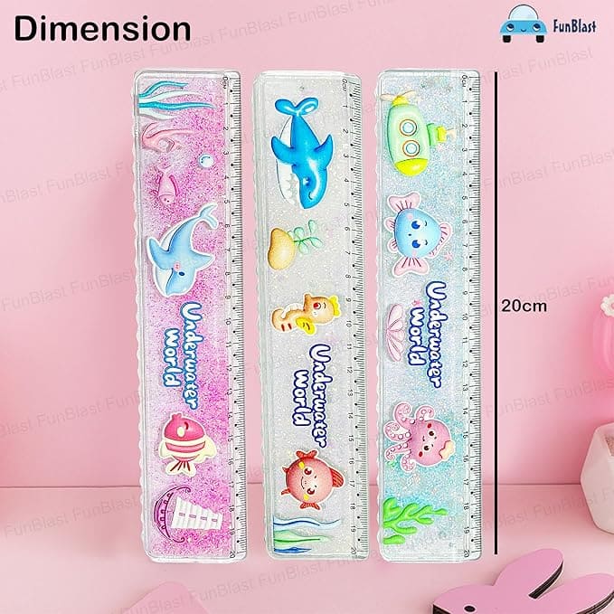 Sea World Sparkle Ruler