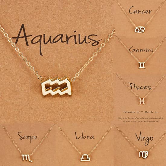 Aesthetic Zodiac Necklace