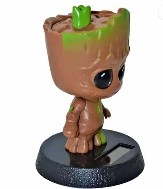 Groot Solar Powered Bobblehead