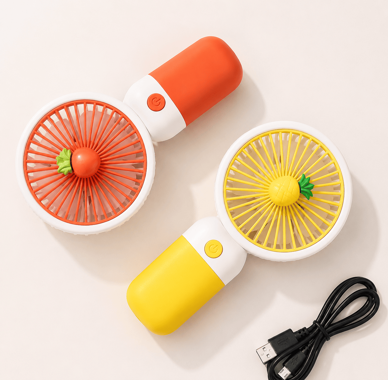 Cute USB Rechargeable Hand Fan