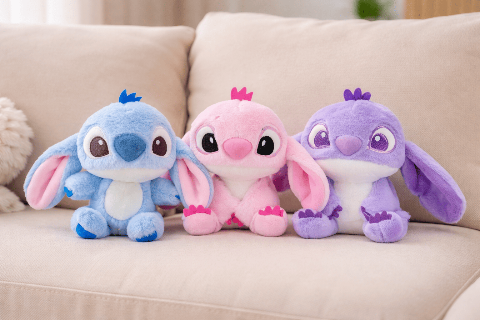 Stitch Plush Keychain – Cute, Soft & Pocket-Sized Companion