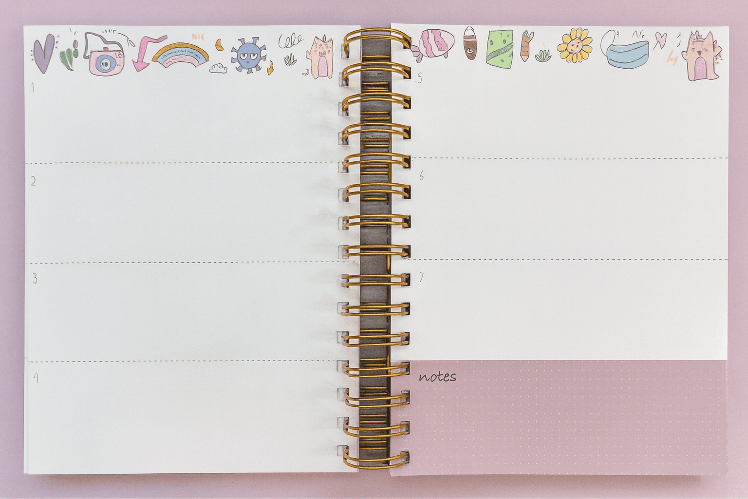 2026 Planner Gift Box – Cute Stationery Set with Planner, Calendar & Stickers