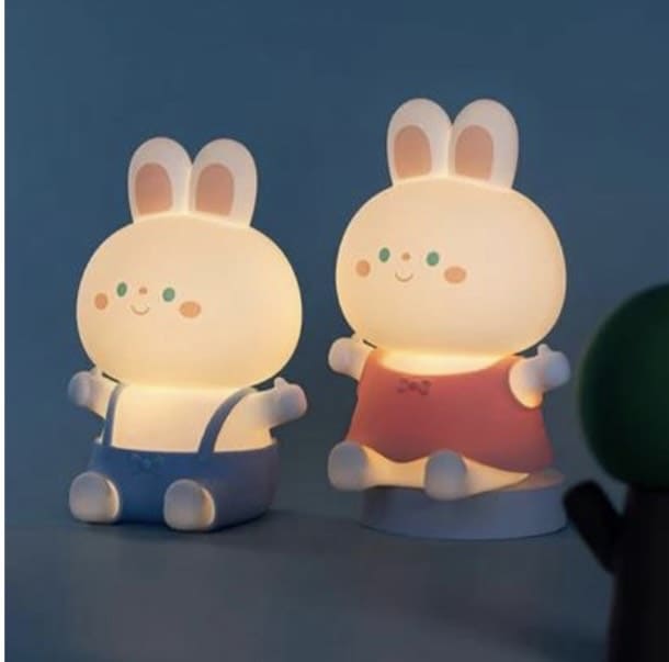 Cute Bunny Silicone Night Lamp