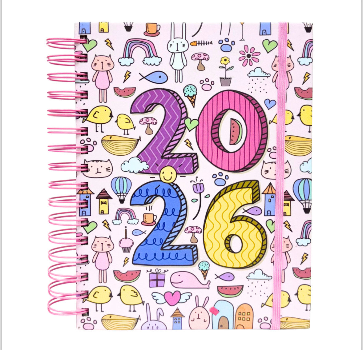 2026 Planner Gift Box – Cute Stationery Set with Planner, Calendar & Stickers