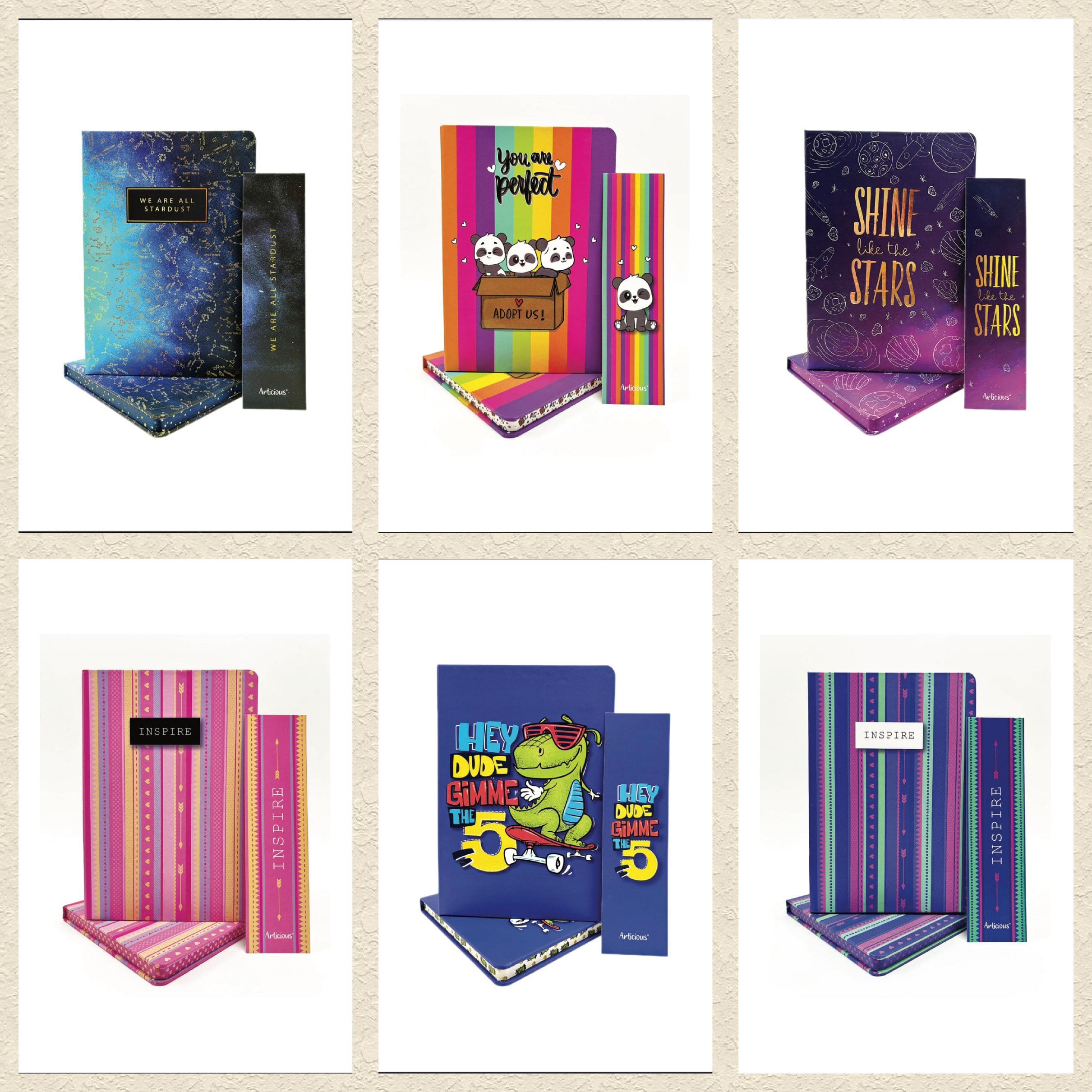 Hardbound Notepad (Assorted Designs)