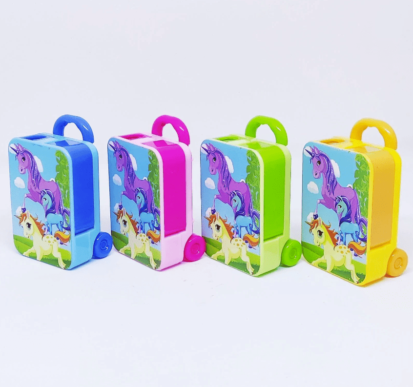 Unicorn Trolley Eraser Cum Sharpener