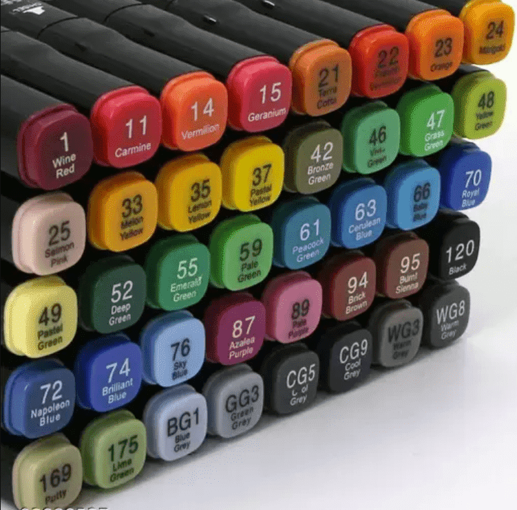 Dual Tip Marker Pens (48 Pc Set)