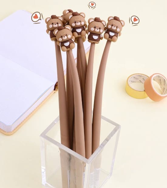 Cute Coffee Bear Pen