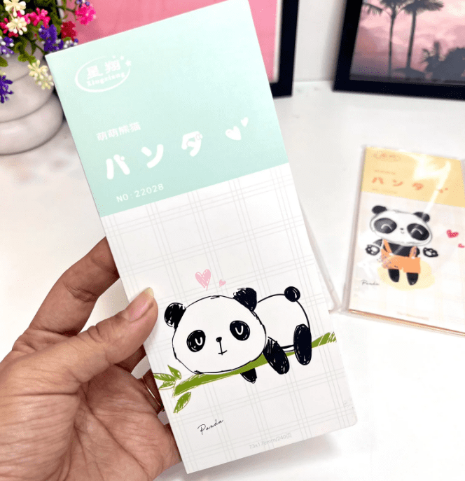 Cute Panda Sticky Notes Memo Pad
